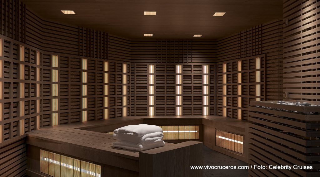 The Spa (Celebrity Edge) - Sauna Infrarrojos