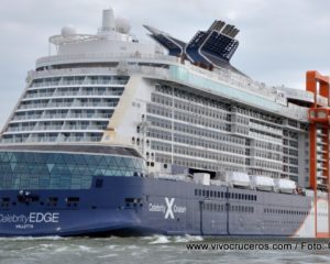 Celebrity Edge primeras pruebas de mar