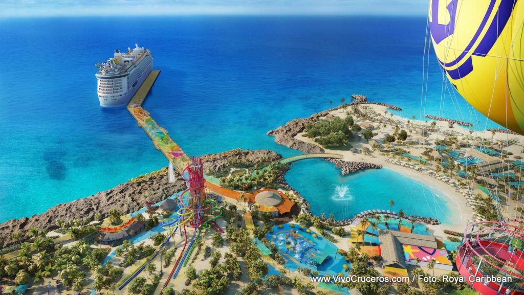 Royal CocoCay Balloon View