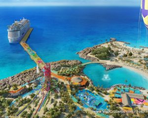 Royal CocoCay Balloon View