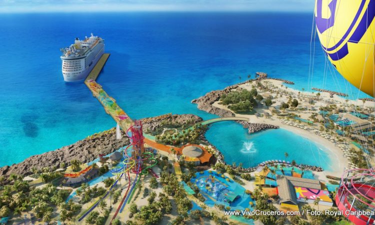 Royal CocoCay Balloon View