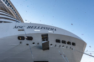 MSC Bellissima Entrega astillero