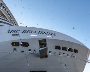 MSC Bellissima Entrega astillero